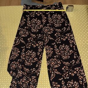 White House, Black Market Floral Wide-Leg Pants.  Only one. Like new